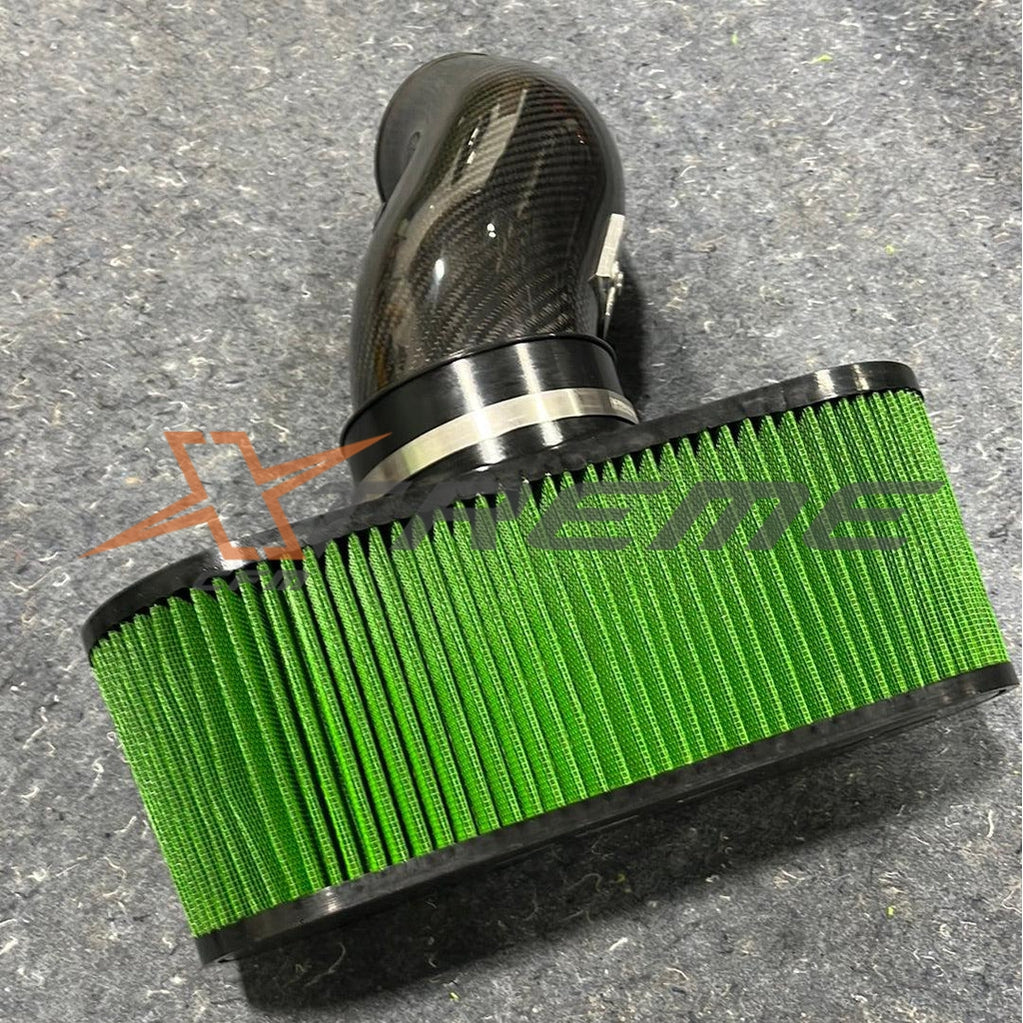 C6 Corvette ZR1 Carbon Fiber High Flow 4.5" Cold Air Intake-XtremeCFM-90MM Throttle Body-XCFM-10097