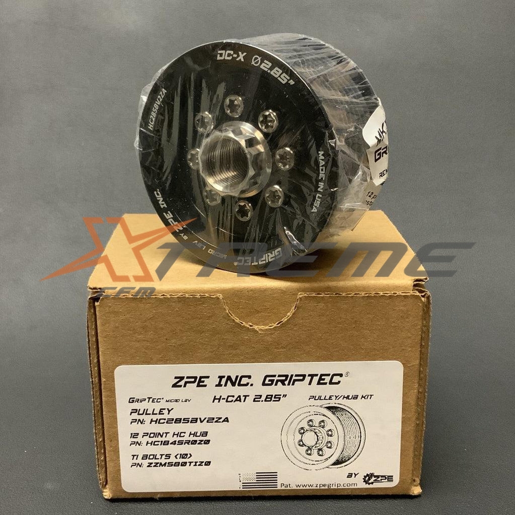 2.85 inch GripTec V2 Hellcat Blower Pulley (ZPE Hub)