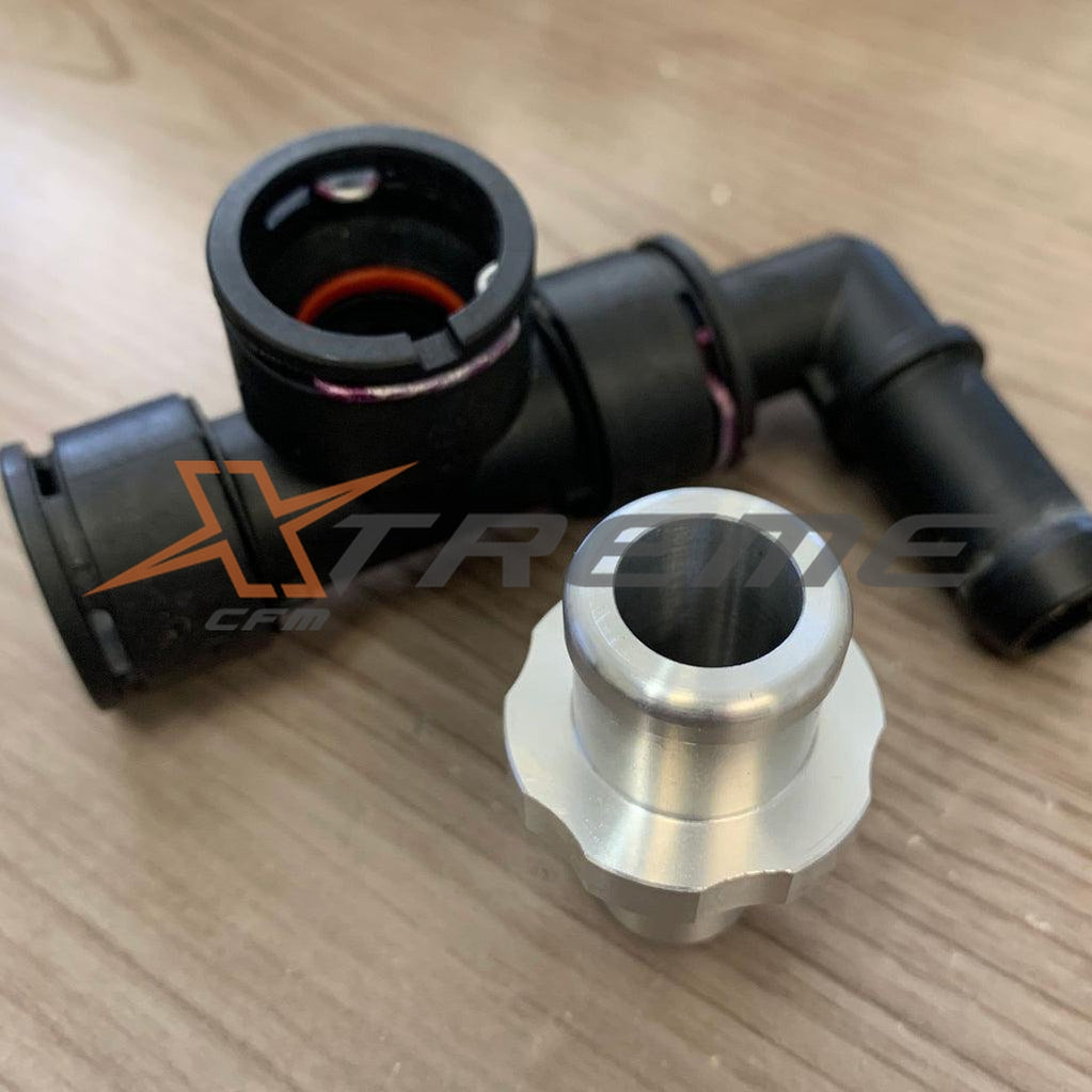 Synergy's OEM Supercharger Coolant Filling Tool Fitting.